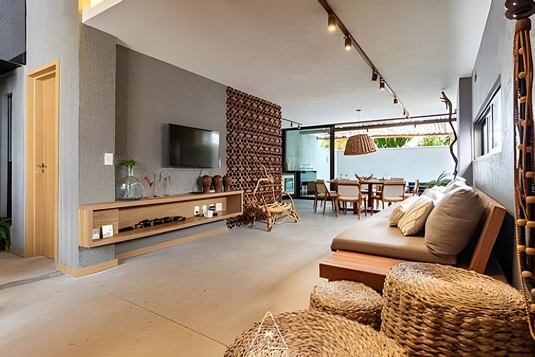 Villa Pysá | Casa 3 suítes em Milagres c/ Piscina