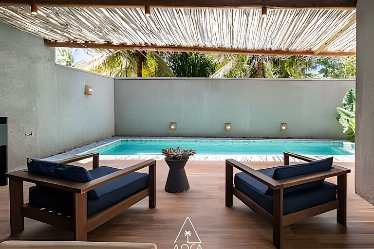 Villa Pysá | Casa 3 suítes em Milagres c/ Piscina