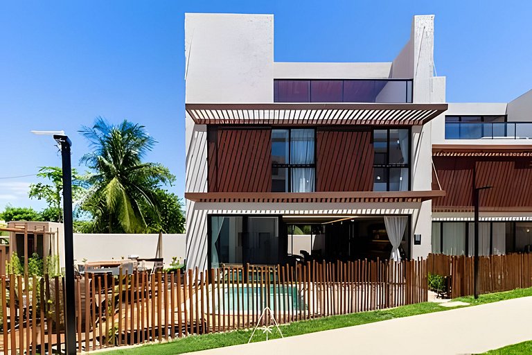 Casa em Condo Beira-Mar no Naay Villas Boutique