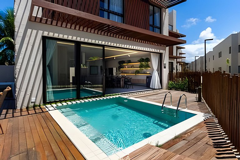 Casa em Condo Beira-Mar no Naay Villas Boutique