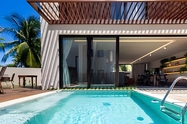 Casa em Condo Beira-Mar no Naay Villas Boutique