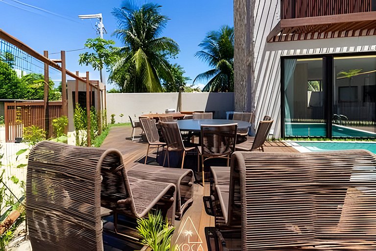 Casa em Condo Beira-Mar no Naay Villas Boutique