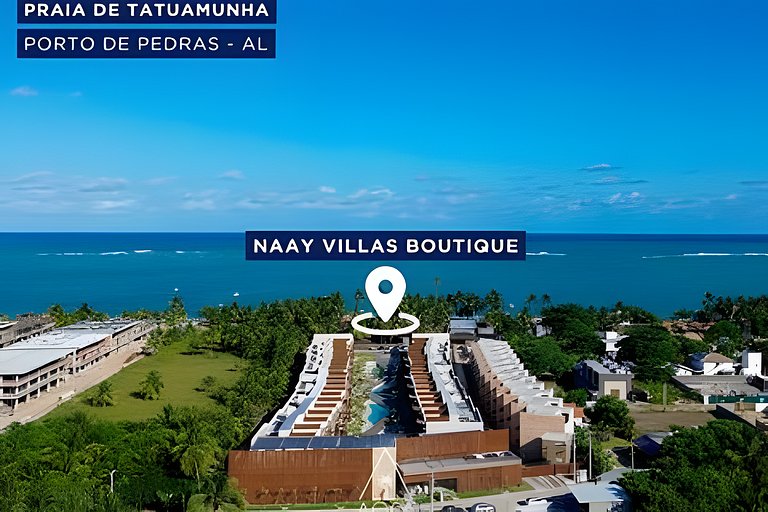 Casa em Condo Beira-Mar no Naay Villas Boutique