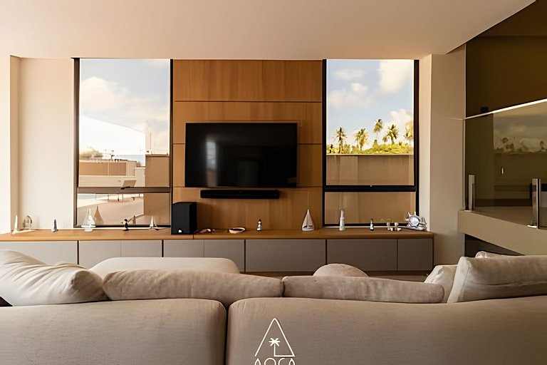 Casa Exclusiva com 5 Suítes na Praia do Patacho