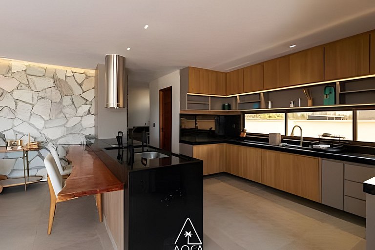 Casa Exclusiva com 5 Suítes na Praia do Patacho