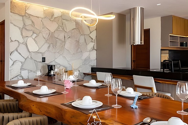 Exclusive House with 5 Suites at Patacho Beach