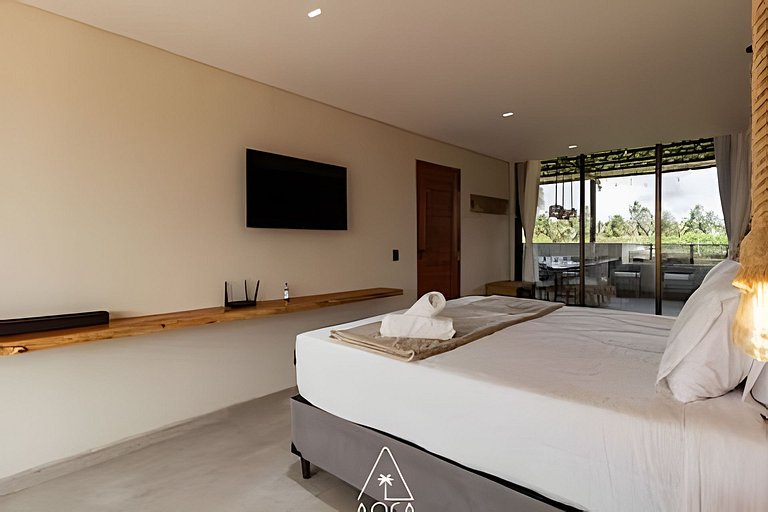 Exclusive House with 5 Suites at Patacho Beach