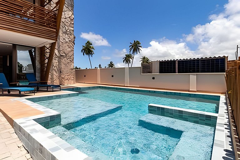 Casa Exclusiva com 5 Suítes na Praia do Patacho