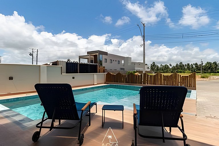 Casa Exclusiva com 5 Suítes na Praia do Patacho